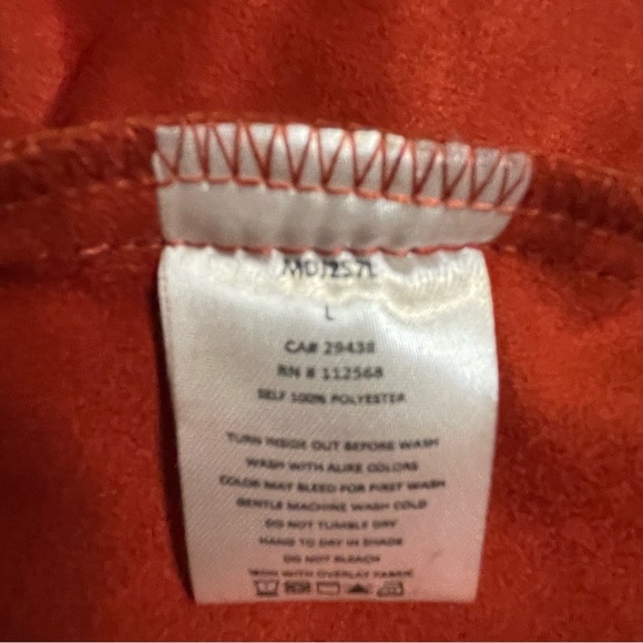 Miss Me Burnt Orange Faux Suede Drapey Collared Short Open Front Western Jacket - Picture 10 of 14